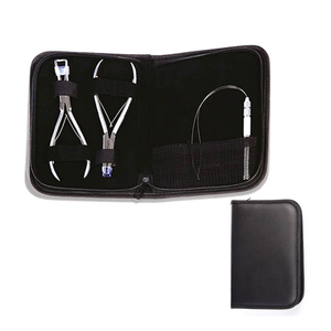 Machine électrique de pose d'extensions capillaires en gros pour salon, pince à clipser en acier inoxydable pour extensions à bandes, pince à extensions capillaires - Product Image 2