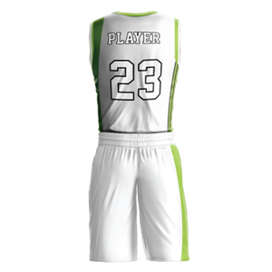 Uniforme de basket-ball sublimé nom d'équipe personnalisé uniforme de basket-ball de club universitaire à séchage rapide pour vêtements de sport respirant - Product Image 5
