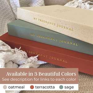 <span class=keywords><strong>Livre</strong></span> de <span class=keywords><strong>grossesse</strong></span> personnalisé en lin à spirale, couverture rigide, motif floral, journal de <span class=keywords><strong>grossesse</strong></span>, planificateur, cadeau pour future maman - Product Image 6