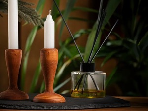 Bougeoir en bois fait à la main le plus vendu pour salle à manger formelle et décoration de mariage de luxe disponible au meilleur prix d'Inde - Product Image 2