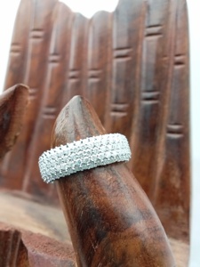 Anillo de Compromiso y Boda para Mujer con Diamante Cultivado en Laboratorio de 1 Quilate, Corte VVS, Oro de 14k/18k, Estilo Moderno, Certificado - Product Image 6