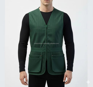 Gilet de tir à la chasse personnalisable en coton léger de haute qualité, le plus vendu, pour hommes, 2026, pour l'extérieur, par REHEX IMPEX - Product Image 3