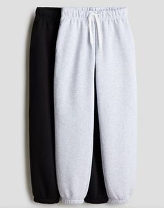 Nuevos pantalones de chándal informales con estilo de talla grande para mujer, pantalones lisos cómodos transpirables, cintura media, ¡a la venta! - Product Image 5