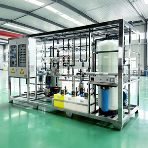 Système d'osmose inverse à eau <span class=keywords><strong>de</strong></span> mer en deux étapes 2000L/H avec moteur <span class=keywords><strong>de</strong></span> pompe PLC pour la dessalement industriel et l'eau potable hautement automatisés - Product Image 3