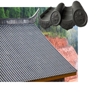 Tegole Tradizionali Cinesi per Tetti di Edifici, Materiali da Costruzione Antichi per Hotel - Product Image 4