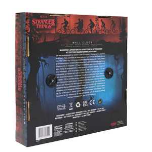 Reloj de Pared Analógico de Stranger Things, Diseño Cuadrado Moderno, Funciona con Batería, Resina con Temática de Aventura, para Colocar en la Sala de Estar - Product Image 4
