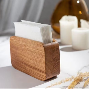 ที่ใส่กระดาษเช็ดปากไม้คลาสสิก พรีเมียม รุ่น TIMELESS CRAFT ใช้เป็นที่วางของและจัดระเบียบได้ เป็นมิตรกับสิ่งแวดล้อมและทนทาน อุปกรณ์เสริมสำหรับโต๊ะอาหารในงานบริการ - Product Image 6
