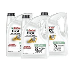La formule avancée Castrol GTX Ultraclean 5W30 maintient le moteur propre et protège fortement en cas de conduite difficile - Product Image 1