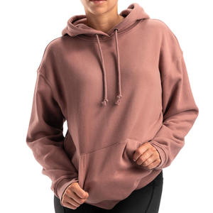 Custom Vintage Streetwear Casual Sweatshirt Men and <b>Women</b> Heavy Weight Letters Hoodies Knitted Drop Shoulder Hoodie <b>Women's</b> - Product Image 5