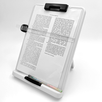 Porte-documents en plastique transparent A4 réglable en hauteur