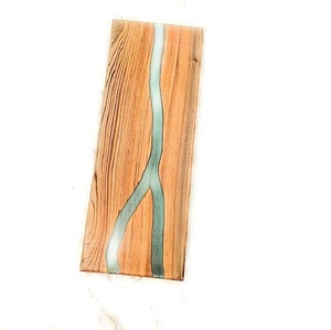ไม้ทำด้วยมือที่กำหนดเองกับอีพ็อกซี่เครื่องครัวผลิตภัณฑ์แม่น้ำสับและผักผลไม้เขียงสำหรับร้านอาหาร - Product Image 3