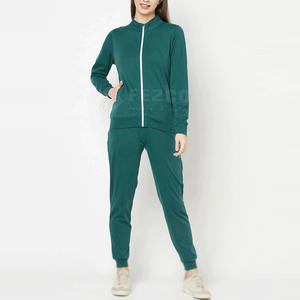 Gran oferta, chándal personalizado de lana de algodón 100% para mujer, ropa deportiva con capucha superventas para invierno, recién llegado - Product Image 2