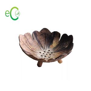 จานสบู่มะพร้าวธรรมชาติพร้อมที่ระบายน้ำสำหรับล้างห้องน้ำทำจากเวียดนามและมี MOQ ต่ำอุปกรณ์ห้องน้ำ - Product Image 6