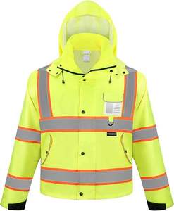 Vestes de travail réfléchissantes de haute qualité pour hommes, vestes à haute visibilité pour hommes - Product Image 1