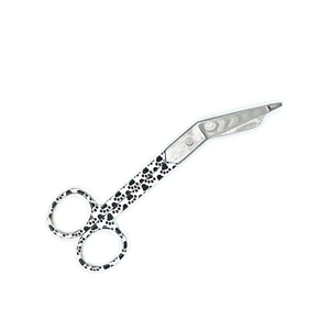 Ciseaux à pansement Lister en acier inoxydable noir blanc Ciseaux à pansement chirurgical de premiers soins manuels avec ensemble d'instruments à pointe de sécurité - Product Image 3