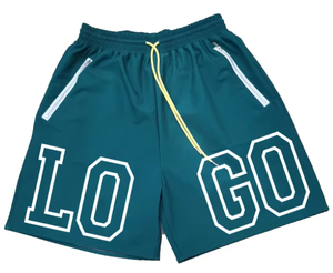 Shorts de sport d'été pour hommes, personnalisables avec logo, séchage rapide, respirants, taille mi-haute, en nylon, maille, tissu toile, vente en gros, pour boxe formelle - Product Image 4