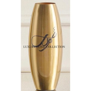 แจกันดอกไม้โลหะปากกว้างมีเอกลักษณ์พร้อมลายแนววินเทจสำหรับบ้านไร่หรือการตกแต่งภายในแนวโบฮีเมียนเก๋ไก๋ - Product Image 3