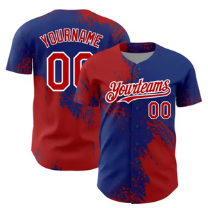 Unisex Custom Logo Quick Dry Polyester Sportswear Fully Sublimation Printed <b>Baseball</b> & Soccer Jerseys with Team Name for Adults - Product Image 1