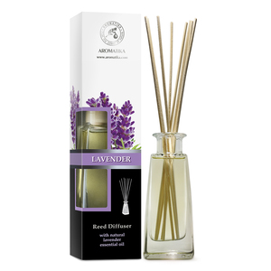 Aromatika Lavender 100ml <b>Reed</b> <b>Diffuser</b> with Natural Essential <b>Oil</b> Long Lasting Calming Room Aroma - Product Image 1