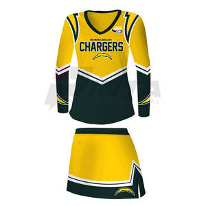 <b>Professional</b> Made Latest Design Cheerleading Uniform New Arrival <b>Light</b> Weight Cheerleader Uniforms - Product Image 2