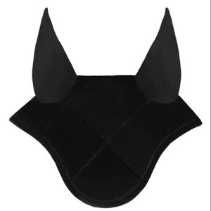 Bonnet d'oreille pour cheval de qualité supérieure, léger, respirant et lavable, prêt pour la compétition, bonnet d'oreille pour cheval en crochet, voile anti-mouches - Product Image 1