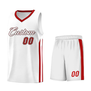 Ropa deportiva de poliéster Bsci de nuevo estilo para hombre, uniforme de baloncesto de excelente calidad para entrenamiento de equipo, estampado de talla grande - Product Image 4