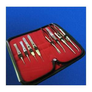 Pentax-Kit de instrumentos médicos de metal de acero hecho a potencia, herramientas microquirúrgicas básicas de grado, 8 Uds. - Product Image 6