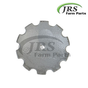 Herse à disques hydraulique crantée en acier au bore de forme ronde à 18 lames, cultivateurs de qualité, nouvel état, vente en gros - Product Image 3