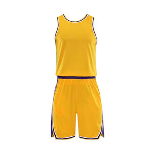 Ensemble Maillot et Short de Basketball Imprimé Big Work International 2026 – Tenue Athlétique Légère 100% Polyester 180g – Style Athlétique Moderne - Product Image 1