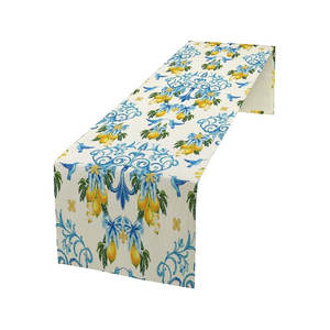 Chemin de table en coton le plus vendu, design brodé personnalisé pour mariage, fête et décoration de vacances - Product Image 5