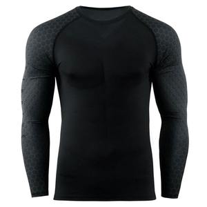 Rash Guards Fitness Sportswear Sublimado Hecho a medida Rash Guards Manga larga para hombres - Product Image 1