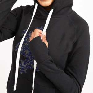 Fashionable High Quality Linen Modest Sportswear for <b>Girls</b> New Muslim Streetwear <b>Hoodie</b> Loose Gym <b>Sweatshirt</b> Winter Modest Dress - Product Image 6