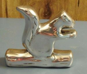 ALUMINIUM CLASSIQUE CHROME LAPIN OU LAPIN MANGEANT DE LA LAITUE LUIS LEJEUNE VOITURE MASCOTTE - Product Image 5