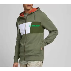 Sweat à capuche unisexe surdimensionné à fermeture éclair, en molleton épais 100 % coton, respirant et à séchage rapide, avec logo personnalisé de haute qualité - Product Image 4