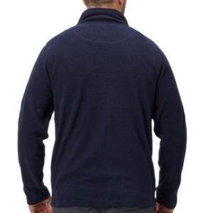 Vestes en polaire pour hommes en coton polyester teint uni Vêtements d'extérieur chauds et élégants pour l'automne, l'hiver et les vêtements confortables en plein air - Product Image 2