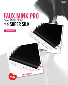 Pestañas postizas CharmLash de visón sintético, extensiones de pestañas individuales clásicas al por mayor, suministros para extensiones de pestañas, sin tonos azulados ni verdosos - Product Image 5