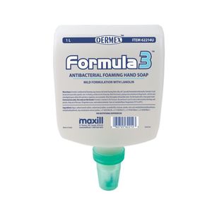 Wholesale 1L Dispenser Insert Formula 3 Foaming Cleansing Hand <b>Soap</b> with Moisturizing Lanolin Unscented Color free 33.8oz - Product Image 1