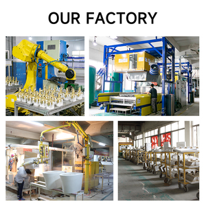 Khách sạn hiện đại thương hiệu ARROW sử dụng thiết bị vệ sinh cao cấp bằng gốm sứ, chậu rửa mặt đặt sàn công cộng, bảo hành 5 năm - Product Image 5