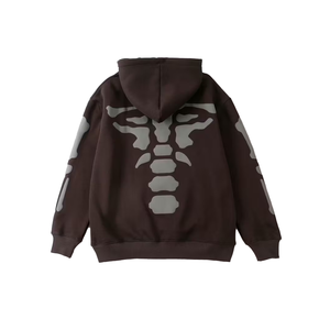 Sudadera con Capucha Personalizada 2025, Sudadera con Capucha Térmica Extra Grande para Hombre, Lavada al Ácido - Product Image 5