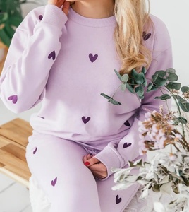 Wholesale Price Winter Printed Sexy Fitness Crew Neck Sweatshirt New Loose Designed Oversized 100% Cotton Casual Wear Women - Product Image 5