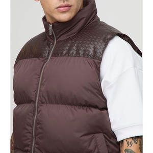 Men's <b>Lightweight</b> <b>Packable</b> Puffer Vest Water Resistant & Warm Puffer Coat at Wholesale Rates - Product Image 6