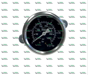 Manomètre 250 bars pour pompe à béton SCHWING haute performance 100 m³/h portée verticale 38 m Garantie 1 an - Product Image 1