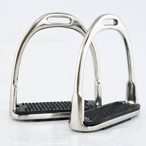 Nouvel arrivage Étriers de sécurité Protection pour cavaliers Selle de cheval en acier inoxydable Étriers anglais à dégagement rapide Sûr pour l'extérieur - Product Image 6