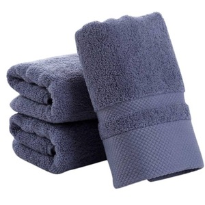 Serviettes de bain en coton écologiques jetables utilisées unisexes, personnalisées, OEM, impression de logo personnalisé, serviettes de sport pour entraînement physique - Product Image 6