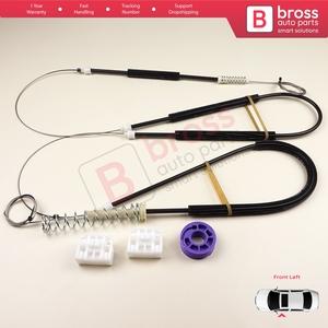 Juego de Reparación de Elevalunas Eléctrico BWR648, Puerta Izquierda para A3 MK2 8P1 8PA 2003-2012, 2/3 Puertas, Coupé HB 8P3837461 - Product Image 2