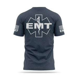 เสื้อยืดคอกลมแขนสั้นใส่ได้ทั้งชายและหญิงเสื้อยืดคอกลมแขนสั้นสำหรับใส่ได้ทั้งชายและหญิงพิมพ์ลายงานตามสั่งเสื้อผ้าคอตตอนปักสไตล์ของผู้ชาย - Product Image 2