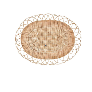 Ensemble de sets de table en rotin résistant à la chaleur au design moderne, tapis en osier naturel et en herbe de mer, vente en gros en provenance du Vietnam - Product Image 4