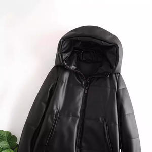 2024 hiver hommes grande taille Parker manteau amovible fourrure doublure longue Faux vison à capuche respirant haute rue non tissé tissage - Product Image 6