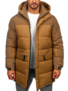 Fashion Oversized <b>Bubble</b> Puffer Jacket Water Resistant Winter <b>Coat</b> with High Collar and Custom Branding Options - Product Image 3