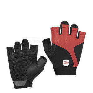 Unisex Half-Finger Leather Workout Gloves Custom <b>Hand</b> <b>Weight</b> Lifting Sport Gloves for Cycling Gym Use Sale Price Fitness Gear - Product Image 1